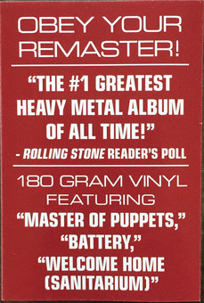 VINIL Universal Records Metallica - Master of Puppets