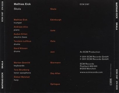 VINIL ECM Records Mathias Eick: Skala