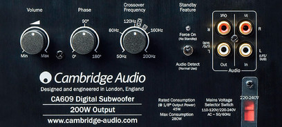 Subwoofer Cambridge Audio Minx X301