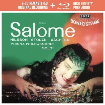 CD Decca Strauss - Salome ( Solti - Nilsson, Stolze ) CD + BluRay Audio