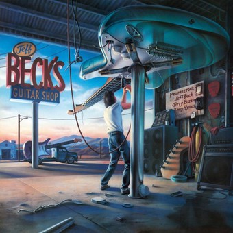 VINIL Universal Records Jeff Beck w Terry Bozzio - Guitar Shop