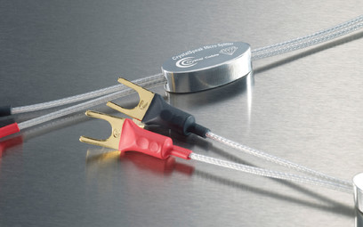 Cablu Crystal Cable CrystalSpeak Micro Diamond Spada/Banana Bi-wire