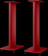 KEF S2 Floor Stand Crimson Red Special Edition
