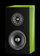 Boxe Audio Physic Classic Compact Glass Glass Fluo Green