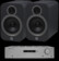 Pachet PROMO Q Acoustics 3030i + Cambridge Audio AXR100 Carbon Black