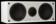 Boxe Monitor Audio Monitor C150 Black Cone Alb