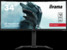 Monitor IIYAMA GB3467WQSU-B5 Curved Gaming, 34