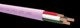 Cablu QED QX16/4 LSZH Pink