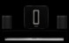 Boxe active Sonos Playbar + 2 x Sonos One + Sonos SUB