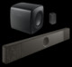 Soundbar KEF XIO + KEF KC62 + KW2 wireless adapter