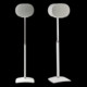  Stative de podea SANUS WSSE3A2-W2 pentru Sonos Era 300, reglabile pe inaltime, set 2 bucati, alb