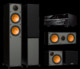 Pachet PROMO Monitor Audio Monitor 200 pachet 5.0 + Yamaha RX-V485