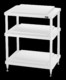 Solidsteel S5 Series Advanced Hi-Fi Audio Rack White