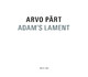 CD ECM Records Arvo Part: Adam's Lament