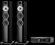 Pachet PROMO Bowers & Wilkins 704 S3 + Denon PMA-1700NE