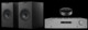 Pachet PROMO KEF Q3 Meta + Cambridge  Audio AXR100 + Wiim Mini
