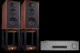 Pachet PROMO Wharfedale Linton with stand + Cambridge Audio CXA81 MK II