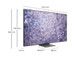 TV Samsung Neo QLED, 8K Smart 65QN800C, HDR, 163 cm