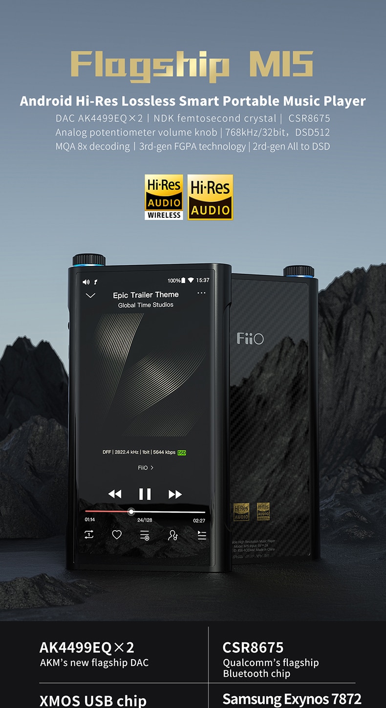 Fiio M15 la AVstore.ro