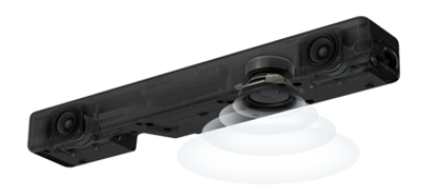 Imagine cu Bară de sunet compactă cu 2.1 canale şi tehnologie Bluetooth® | HT-SF200 / HT-SF201