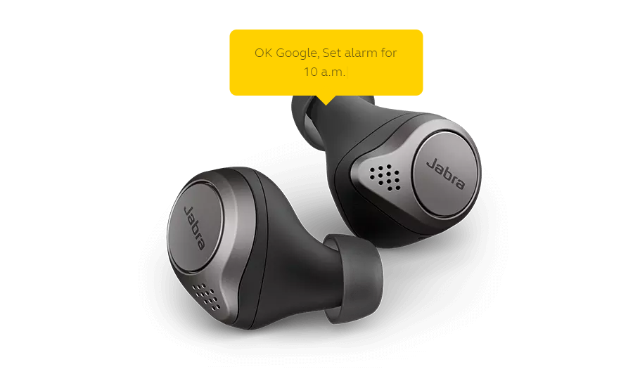 Casti Sport Jabra Elite 75t True Wireless Titanium Black la AVstore.ro