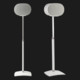  Stative de podea SANUS WSSE3A2-W2 pentru Sonos Era 300, reglabile pe inaltime, set 2 bucati, alb
