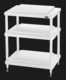 Solidsteel S5 Series Advanced Hi-Fi Audio Rack White