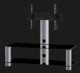 Comoda cu suport TV  Sonorous - PL 2400-B-SLV