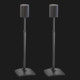  Stative de podea SANUS WSSE1A2-B2 pentru Sonos Era 100 si Era 100 SL, reglabile pe inaltime, set 2 bucati, negru