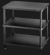 Solidsteel S3 Series Hi-Fi Audio Rack Black