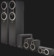 Pachet PROMO Q Acoustics 3050i pachet 5.1 Carbon Black