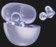 Casti HONOR CHOICE Honor Choice Earbud Clip Purple