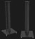 Q Acoustics FS50 Floor Stands Black
