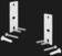 Bose OmniJewel Satellite Wall Bracket Alb