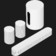 Sonos Surround Set cu Beam (1 x Sonos Beam + 2 x Sonos Era 100 + 1 x Sonos Sub Mini) Alb