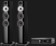 Pachet PROMO Bowers & Wilkins 704 S3 + Denon PMA-1700NE Piano Black Gloss