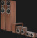 Pachet PROMO Q Acoustics 3050i pachet 5.1 English Walnut