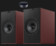 Boxe active KEF Coda W + Wiim Mini VINTAGE BURGUNDY