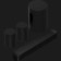 Sonos Surround Set cu Beam (1 x Sonos Beam + 2 x Sonos Era 100 + 1 x Sonos Sub Mini) Negru