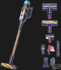  Aspirator vertical fara fir Dyson - Gen5 Detect Absolute (Albastru de Prusia/Cupru intens)