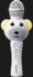 Microfon Lenco Microfon Karaoke BMC-060WH Resigilat
