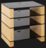 Blok Stax 600, sticla neagra