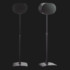  Stative de podea SANUS WSSE3A2-B2 pentru Sonos Era 300, reglabile pe inaltime, set 2 bucati, negru
