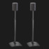  Stative de podea SANUS WSSE1A2-B2 pentru Sonos Era 100 si Era 100 SL, reglabile pe inaltime, set 2 bucati, negru