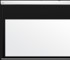 Ecran proiectie Kauber Electrical White Label, 16:9, panza Matt White Plus, cu extended black drop