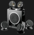 Boxe Focal Dome Flax PACK 5.1