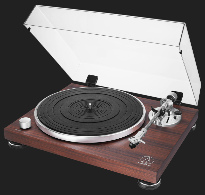 Audio-Technica AT-LPW50BTRW - Platine vinyle Bluetooth