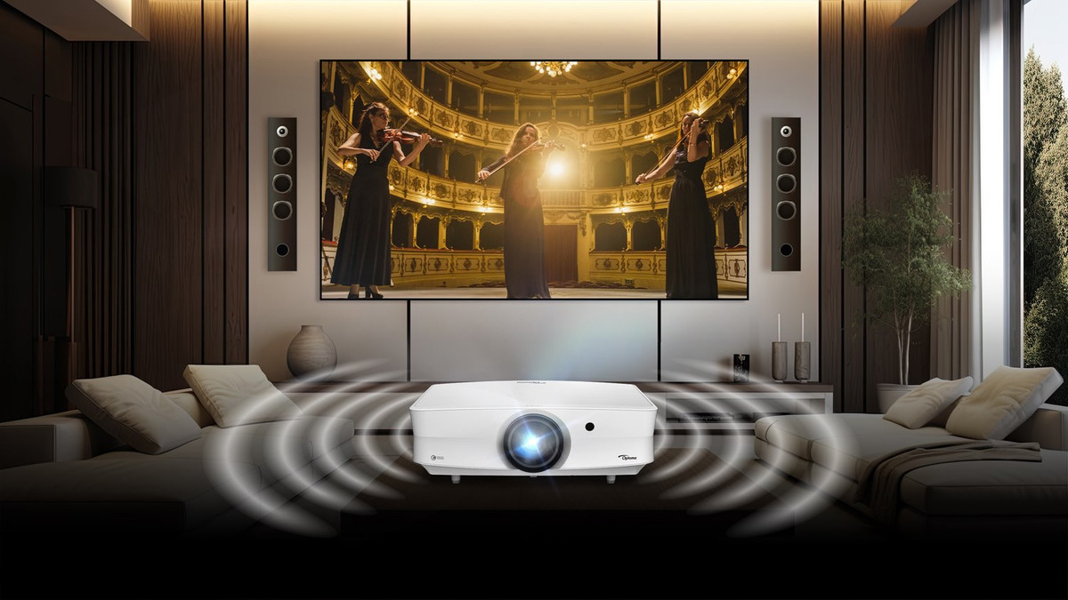 Videoproiector Optoma UHZ68LV Alb