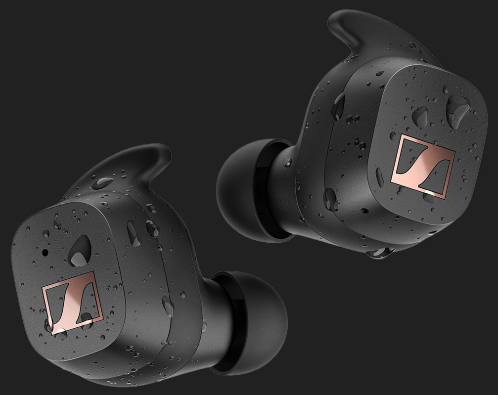 Casti Sport Sennheiser Sport True Wireless Black