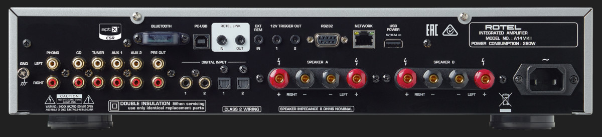Amplificator Rotel A-14 MKII Negru Resigilat